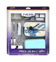 PACK 15 EN 1 TURQUESA ARDISTEL PIÑATA PARA NINTENDO DS FAT (MODELO ANTIGUO)
