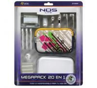PACK 20 EN 1 ARDISTEL NINTENDO DS LITE PIÑATA MEGAPACK BLANCO