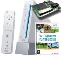 CONSOLA NINTENDO WII + WII SPORT + CHIP SUNKEY LITE INSTALADO